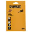 Шлифленты DEWALT DT3606, 13 x 457 мм, 120G, 10 шт.