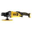 Аккумуляторная полировальная машина DEWALT DCM849P2, 18 В, 2200 об/мин, с 2 АКБ 5 Ач и ЗУ, в сумке (DCM849P2-QW)