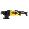 Аккумуляторная полировальная машина DEWALT DCM848N, 18 В, 125 мм, 5500 кол/мин, без АКБ и ЗУ (DCM848N-XJ)