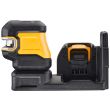 Аккумуляторный лазерный построитель плоскостей DEWALT DCE825D1G18, 12/18 В, зеленый луч, 30 м, с АКБ 2 Ач и ЗУ, в кейсе TSTAK
