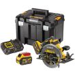 Аккумуляторная дисковая пила DEWALT DCS578T2, 54 В, 190 мм, 5800 об/мин, с 2 АКБ 2 Ач и ЗУ, в кейсе TSTAK (DCS578T2-QW)