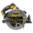Аккумуляторная дисковая пила DEWALT DCS578T2, 54 В, 190 мм, 5800 об/мин, с 2 АКБ 2 Ач и ЗУ, в кейсе TSTAK (DCS578T2-QW)