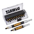 Набор бит DEWALT с двумя магнитными держателями, 25 мм, HEX, 14 шт. (DT70512T-QZ)