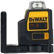 Аккумуляторный лазерный нивелир DEWALT DCE0811D1R, 12 В, красный луч, 20 м, с АКБ 2 Ач и ЗУ, в кейсе TSTAK (DCE0811D1R-QW)