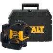 Аккумуляторный лазерный нивелир DEWALT DCLE34031N, 18 В, зеленый луч, 40 м, без АКБ и ЗУ, в кейсе (DCLE34031N-XJ)
