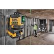 Аккумуляторный лазерный нивелир DEWALT DCLE34031N, 18 В, зеленый луч, 40 м, без АКБ и ЗУ, в кейсе (DCLE34031N-XJ)