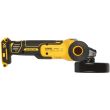 Аккумуляторная угловая шлифмашина DEWALT DCG405H2T, 18 В, 125 мм, 9000 об/мин, с 2 АКБ 5 Ач и ЗУ, в кейсе TSTAK (DCG405H2T-QW)