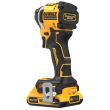 Аккумуляторный шуруповерт DEWALT DCF850D2T, 18 В, 206 Нм, 3800 уд/мин, с 2 АКБ 2 Ач и ЗУ, в кейсе TSTAK (DCF850D2T-QW)