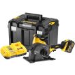 Аккумуляторный штроборез DEWALT DCG200X1T, 54 В, 125 мм, 9000 об/мин, с АКБ 3 Ач и ЗУ, в кейсе TSTAK (DCG200X1NT-XJ)