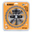 Пильный диск DEWALT CONSTRUCTION DT1951, 184/20 мм.