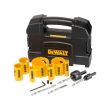 Набор коронок по мультиматериалу и пилотных сверл DEWALT DT90351, 16 - 64 мм, 11 шт. (DT90351-QZ)