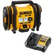 Аккумуляторный компрессор DEWALT DCC018P1, 18 В, 11 бар, 14.7 л/мин, с АКБ 5 Ач и ЗУ