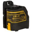 Лазерный нивелир DEWALT DW088CG, на батарейках, зеленый луч, 20 м, в кейсе (DW088CG-XJ)