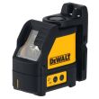 Лазерный нивелир DEWALT DW088CG, на батарейках, зеленый луч, 20 м, в кейсе (DW088CG-XJ)