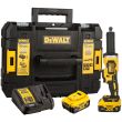 Аккумуляторная прямошлифовальная машина DEWALT DCG426P2, 18 В, 38 мм, 25000 об/мин, с 2 АКБ 5 Ач и ЗУ, в кейсе TSTAK (DCG426P2-QW)