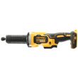 Аккумуляторная прямошлифовальная машина DEWALT DCG426P2, 18 В, 38 мм, 25000 об/мин, с 2 АКБ 5 Ач и ЗУ, в кейсе TSTAK (DCG426P2-QW)