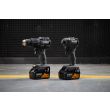 Аккумуляторный набор DEWALT McLaren Limited Edition DCK2222MM2T: дрель-шуруповерт + шуруповерт, с 2 АКБ 4 Ач и ЗУ, в кейсе TSTAK