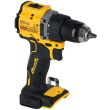 Аккумуляторная дрель-шуруповерт DEWALT DCD794P2T, 18 В, 1650 об/мин, с 2 АКБ 5 Ач и ЗУ, в кейсе TSTAK (DCD794P2T-QW)