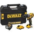 Ударная дрель-шуруповерт DEWALT DCD706D2, 12 В, 1500 об/мин, 25500 уд/мин, с 2 АКБ 2 Ач и ЗУ, в кейсе TSTAK (DCD706D2-QW)