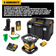 Самовыравнивающийся ротационный ЗЕЛЕНЫЙ лазерный уровень DEWALT DCE079D1G