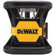 Самовыравнивающийся ротационный ЗЕЛЕНЫЙ лазерный уровень DEWALT DCE079D1G