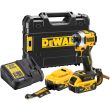Аккумуляторный шуруповерт DEWALT DCF850P2LRT, 18 В, 206 Нм, 3800 уд/мин, с 2 АКБ 5 Ач и ЗУ, в кейсе TSTAK (DCF850P2LRT-QW)