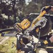 Аккумуляторная торцовочная пила DEWALT DCS727T2, 54 В, 250 мм, 4300 об/мин, с 2 АКБ 2 Ач и ЗУ (DCS727T2-QW)