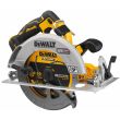 Аккумуляторная дисковая пила DEWALT DCS573H2T, 18/54 В, 190 мм, 5500 об/мин, с 2 АКБ 5 Ач и ЗУ, в кейсе TSTAK (DCS573H2T-QW)
