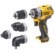 Аккумуляторный набор DEWALT DCK2101L2T, 12 В: дрель-шуруповерт DCD703 + перфоратор DCH072, с 2 АКБ 3 Ач и ЗУ, в кейсе TSTAK