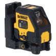Аккумуляторный лазерный нивелир DEWALT DCLE14201RB, красный луч, 30 м, со встроенной АКБ, в чехле (DCLE14201RB-XJ)
