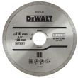 Алмазный круг сплошной по керамике DEWALT DT3714, для плиткореза DWC410, 110 x 20, h=5