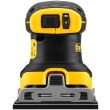 Аккумуляторная плоскошлифовальная машина DEWALT DCW200P2, 18 В, 13500 кол/мин, с 2 АКБ 5 Ач и ЗУ, в кейсе TSTAK (DCW200P2-QW)