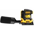 Аккумуляторная плоскошлифовальная машина DEWALT DCW200P2, 18 В, 13500 кол/мин, с 2 АКБ 5 Ач и ЗУ, в кейсе TSTAK (DCW200P2-QW)