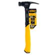 Молоток с прямым заострённым гвоздодёром DEWALT, 567 г (DWHT51004-0)