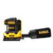 Аккумуляторная плоскошлифовальная машина DEWALT DCW200P1, 18 В, 13500 кол/мин, с АКБ 5 Ач и ЗУ (DCW200P1N-XJ)