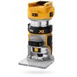 Аккумуляторный вертикальный фрезер DEWALT DCW604P2, 18 В, 25500 об/мин, 55 мм, с 2 АКБ 5 Ач и ЗУ, в кейсе TSTAK (DCW604P2-QW)