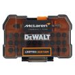 Набор бит DEWALT McLaren Limited Edition DT70901T, PH/PZ/Torx, 25 мм, 32 шт., в кейсе (DT70901T-QZ)