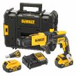 Аккумуляторный ленточный шуруповерт DEWALT DCF620P2K, 18 В, 30 Нм, 4400 об/мин, с 2 АКБ 5 Ач и ЗУ, в кейсе TSTAK (DCF620P2K-QW)