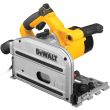 Дисковая пила DEWALT DWS520KTR, 1300 Вт, 165 мм, 4000 об/мин, в кейсе TSTAK, с направляющей (DWS520KTR-QS)