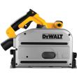Дисковая пила DEWALT DWS520KTR, 1300 Вт, 165 мм, 4000 об/мин, в кейсе TSTAK, с направляющей (DWS520KTR-QS)