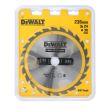 Диск пильный по дереву DEWALT CONSTRUCTION, 235х30х1.7 мм (DT1954-QZ)