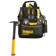 Профессиональная сумка DEWALT для инструмента с поясом и скобой для молотка, DWST40101