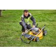 Аккумуляторная газонокосилка DEWALT DCMW564P2, 2х18 В, 3300 об/мин, 55 л, с 2 АКБ 5 Ач и ЗУ (DCMW564P2-QW)