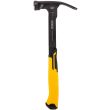 Молоток с прямым заострённым гвоздодёром DEWALT TOUGHSERIES, облегчённый, 340 г (DWHT51135X)