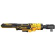 Аккумуляторный угловой гайковерт DEWALT DCF512B, с трещоткой, 20 В, 95 Нм, 250 об/мин, без АКБ и ЗУ (DCF512B-XJ)