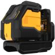 Аккумуляторный лазерный нивелир DEWALT DCLE34021D1, 18 В, зеленый луч, 55 м, с АКБ 2 Ач и ЗУ, в кейсе (DCLE34021D1-QW)
