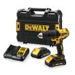 Аккумуляторная дрель-шуруповерт DEWALT DCD777L2T, 18 В, 1750 об/мин, с 2 АКБ 3 Ач и ЗУ, в кейсе TSTAK (DCD777L2T-QW)