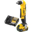 Аккумуляторная угловая дрель DEWALT DCD740P1, 18 В, 2000 об/мин, с АКБ 5 Ач и ЗУ (DCD740P1N-XJ)