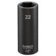 Ударная торцевая головка DeWALT DT7556, 22 мм, 1/2"