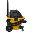 Строительный пылесос DEWALT DWV905MKIT, 1400 Вт, 38 л, с комплектом аксессуаров (DWV905MKIT-QS)